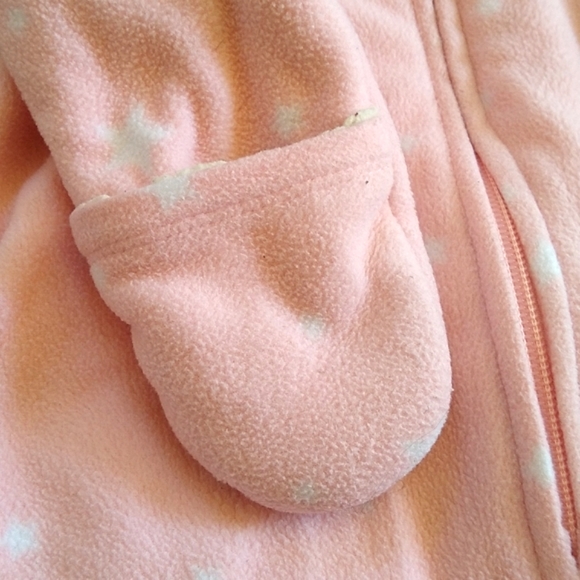 Old Navy fleece hooded jumpsuit - Picture 3 of 7
